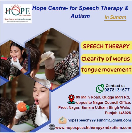 speech language therapy